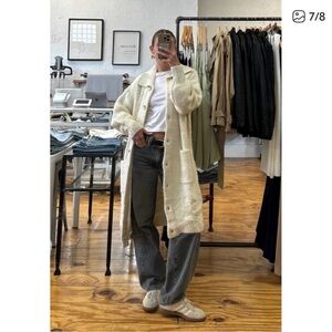 NWOT FRNCH Schana Long Cardigan L